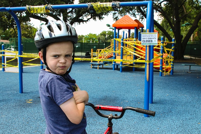 5-åring lyssnar inte