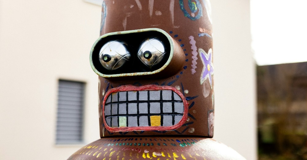 faderligt robot brun